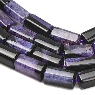 Natural Agate Beads Strands GG-L001-H01-02H-1