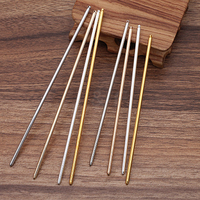 Iron Hair Stick Findings OHAR-PW0001-258-1