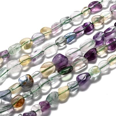 Natural Fluorite Beads Strands G-L550A-02-1