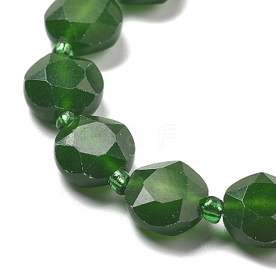 Natural Jade Beads Strands G-C116-A85-01-1