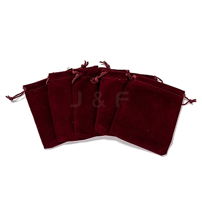 Rectangle Velvet Pouches X1-TP-R002-10x12-02-1