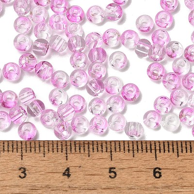 Transparent Colours Glass Round Beads SEED-F006-05A-05-1