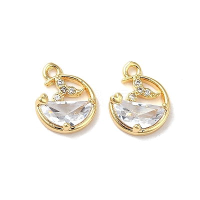 Brass Charms KK-B079-04G-1