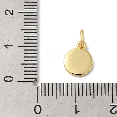 Real 18K Gold Plated Brass Enamel Charms KK-L216-001G-H-1
