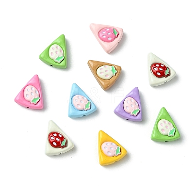 16Pcs 8 Colors Zinc Alloy Beads FIND-CJ0003-82-1