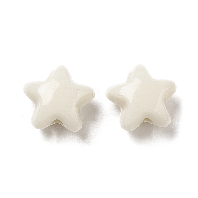 Opaque Acrylic Beads OACR-C016-30K-1