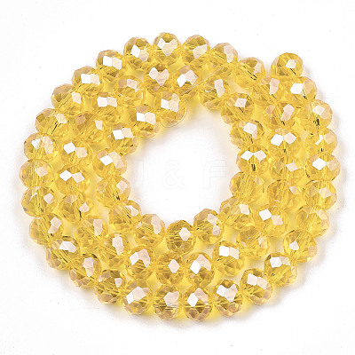 Electroplate Glass Beads Strands LS-EGLA-A034-T2mm-A04-1