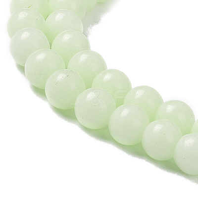 Synthetic Luminous Stone Beads Strands G-L582-01A-1