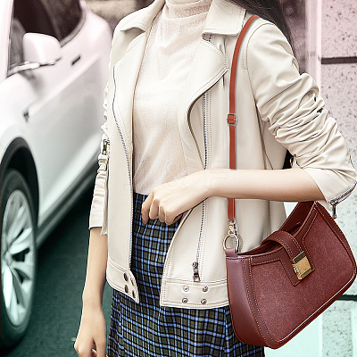5Pcs 5 Colors PU Imitation Leather Adjustable Bag Straps FIND-WR0009-77B-1