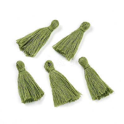 Handmade Polycotton(Polyester Cotton) Tassel Decorations OCOR-Q024-43-1