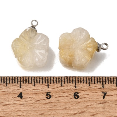 Heated Natural Citrine Pendants GG-CBA487A-01P-01-1
