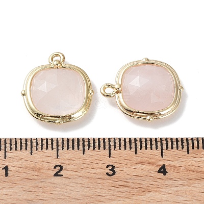 Natural Rose Quartz Pendants G-G012-09A-04-1