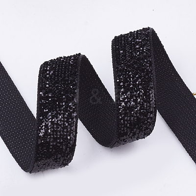 Glitter Sparkle Ribbon SRIB-T002-01B-08-1