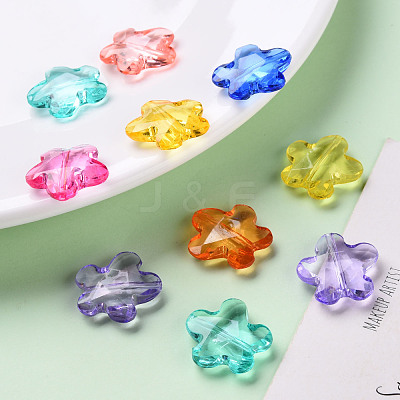Transparent Acrylic Beads TACR-S154-32B-1