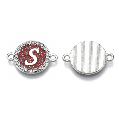 Alloy Enamel Links Connectors ENAM-TAC0003-01S-05S-1