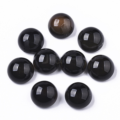 Translucent Glass Cabochons GLAA-T023-03E-1