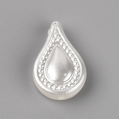 Opaque Acrylic Beads LS-OACR-WH0026-02A-1