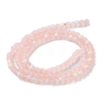 Transparent Glass Beads Strands X1-EGLA-A034-T4mm-MB22-1
