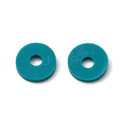 Handmade Polymer Clay Beads CLAY-R067-6.0mm-A07-1