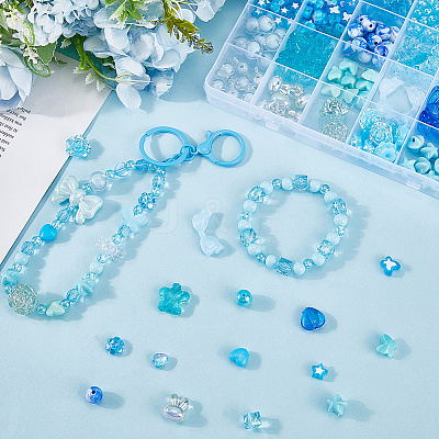 Acrylic & Plastic Beads Kits MACR-SP0001-49D-1
