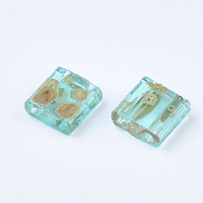 2-Hole Transparent Glass Seed Beads SEED-S023-30C-21-1
