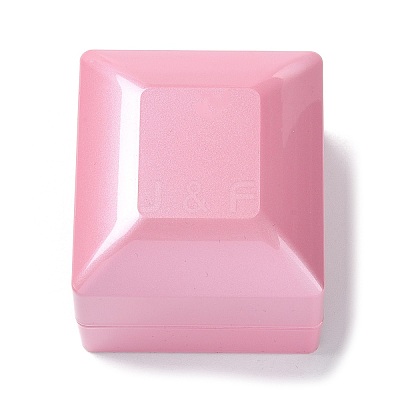 Rectangle Plastic Ring Storage Boxes CON-C020-02G-1