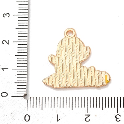 Alloy with Enamel Pendants AL-CBA9CD2-01B-1