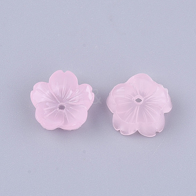 Resin Bead Caps RESI-T040-025-1