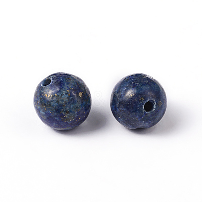 Natural Lapis Lazuli Round Beads X-G-M169-8mm-05-1