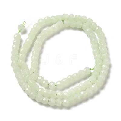 Synthetic Luminous Stone Beads Strands G-C086-01B-08-1