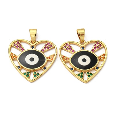 Real 18K Gold Plated Brass Pendants KK-L209-011G-01-1
