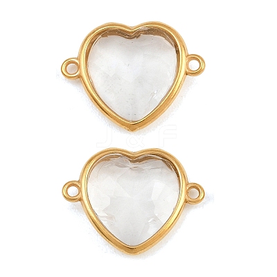 304 Stainless Steel Glass Connector Charms STAS-Q119-02G-A02-1