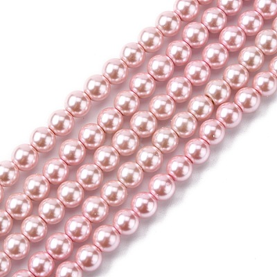Grade A Glass Pearl Beads HY-J001-6mm-HX077-1