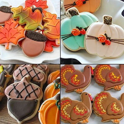 Non-Tarnish Thanksgiving 430 Stainless Steel Cookie Mold DIY-E068-01P-01-1