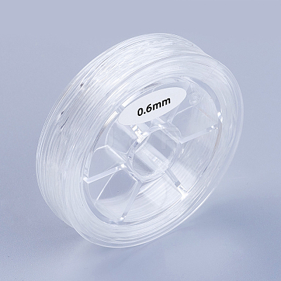 Round Japanese Elastic Crystal String X-EW-G008-01-0.6mm-1