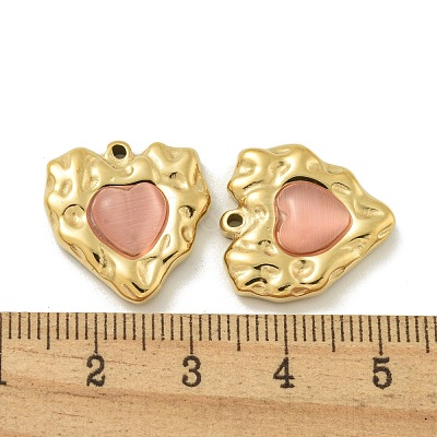 304 Stainless Steel Pendants STAS-L022-046G-02-1