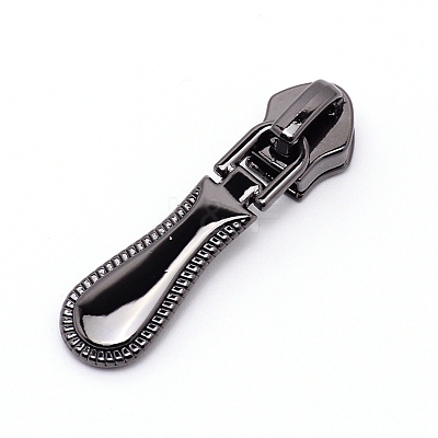 Zinc Alloy Replacement Zipper Sliders FIND-WH0062-30E-1