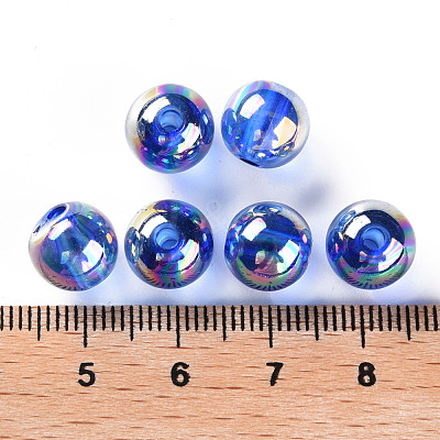 Transparent Acrylic Beads MACR-S370-B10mm-750-1