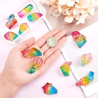 Natural Quartz Crystal Beads G-NB0001-12-1