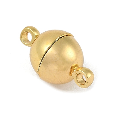 Rack Plating Brass Magnetic Clasps KK-Z070-20G-01-1