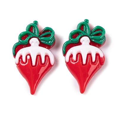 Christmas Decorations Theme Opaque Resin Decoden Cabochons LS-RESI-Z026-01I-1