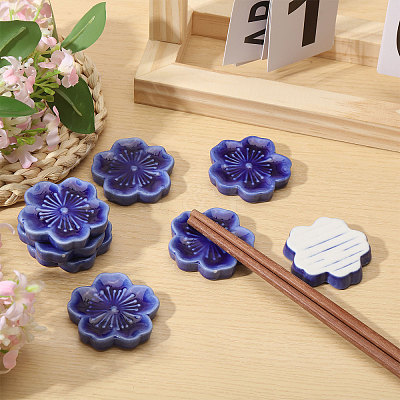 Porcelain Chopstick Stand AJEW-WH0031-86D-1
