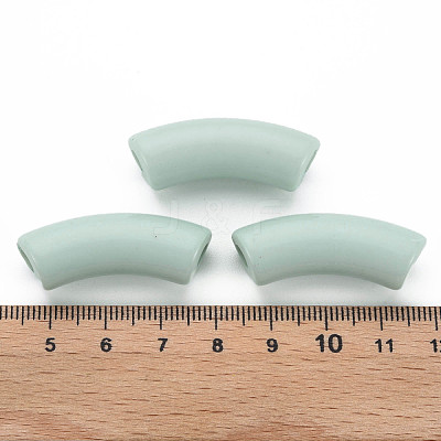 Opaque Acrylic Beads MACR-S372-001B-13-4405-1