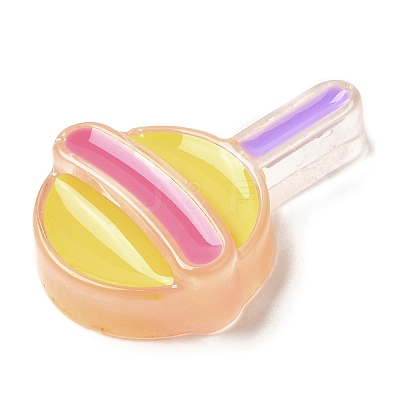 Translucent Resin Imitation Food Decoden Cabochons RESI-H147-01K-1