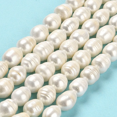 Natural Cultured Freshwater Pearl Beads Strands PEAR-E016-082-1