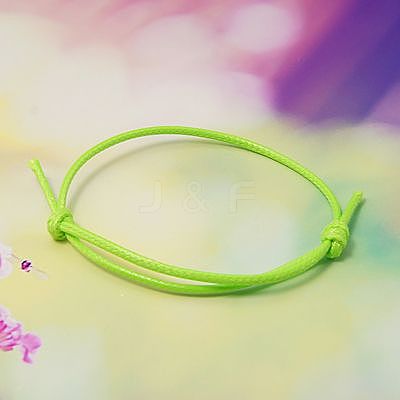 Korean Waxed Polyester Cord Bracelet Making AJEW-JB00011-17-1