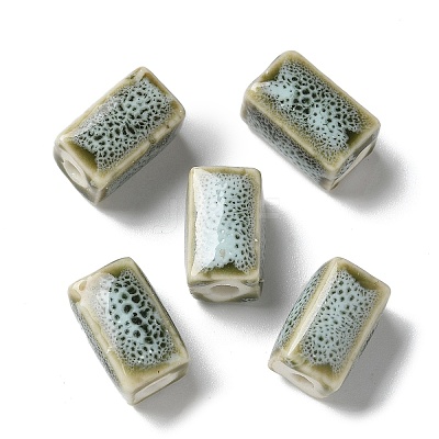 Handmade Porcelain Beads PORC-L080-D11-1