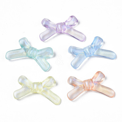 Transparent Acrylic Beads OACR-N008-077A-1