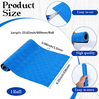 Non-slip PVC Swimming Pool Ladder Mat AJEW-WH20018-231A-01-1