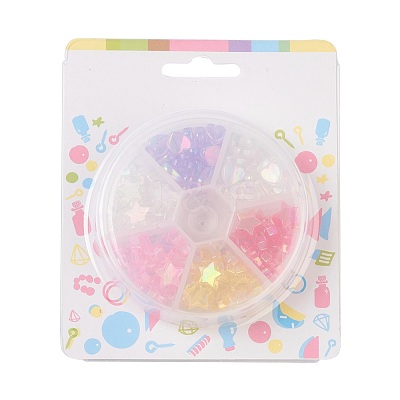 Eco-Friendly Transparent Acrylic Beads TACR-JP0001-10-1